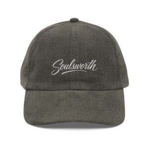 Soulsworth Vintage Corduroy Cap (Embroidery)